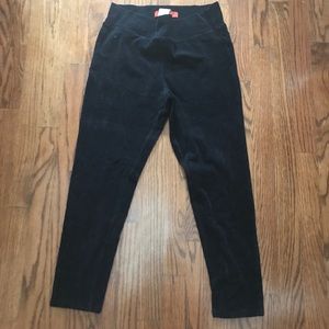 Anthropologie cartonnier black corduroy pants PM